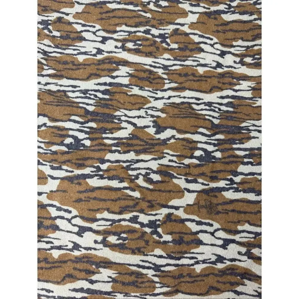 Vintage Realtree Style Camouflage Fabric Thick Fleece 54x64”